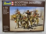  Scottish Infantry 8th Army WWII figurky 1:72 Revell 02512 